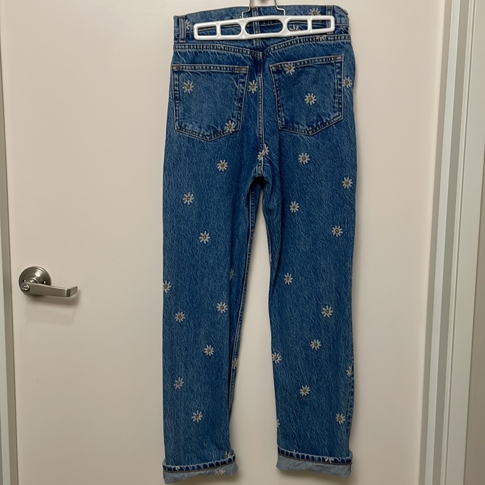 Rare Reformation Blue High Rise Women Jeans - Picture 4 of 4